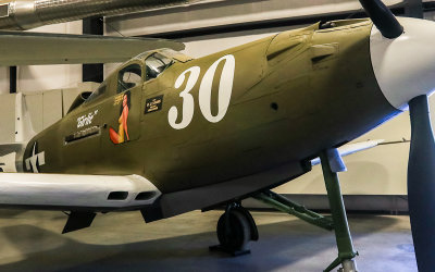 Bell P-39N Aircobra WWII Fighter at the Pima Air & Space Museum