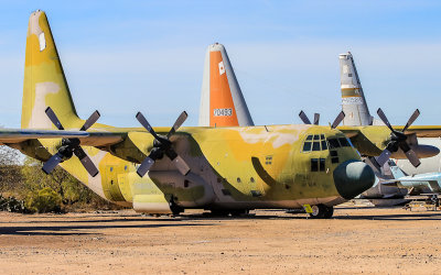 Lockheed C-130A Hercules Transport (1950-Present) at the Pima Air & Space Museum