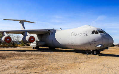 Lockheed C141B Starlifter Transport (1963-2005) at the Pima Air & Space Museum