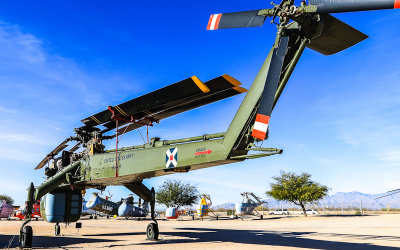 Sikorsky CH-54A Tarhe (Skycrane) Heavy Lift Transport (1966-Present) at the Pima Air & Space Museum