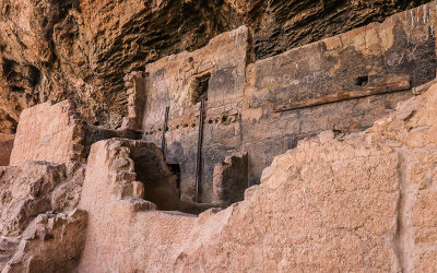 Ruins of the Lower Cliff Dwelling in Tonto National Monument