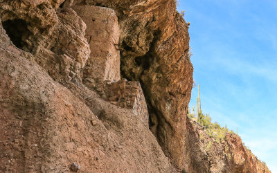 The Lower Cliff Dwelling in Tonto National Monument