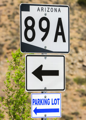 Arizona Route 89A passing through Jerome Arizona