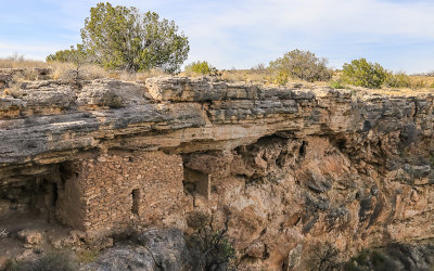 Rim of Montezuma Well in Montezuma Castle National Monument