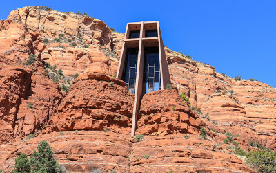 Chapel of the Holy Cross in Sedona Arizona