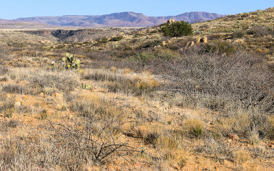 View from the Bloody Basin Road in Agua Fria National Monument