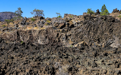 Lava flow along the Aa Trail in Sunset Crater Volcano National Monument