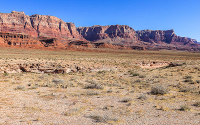 Rugged escarpment in Vermilion Cliffs National Monument