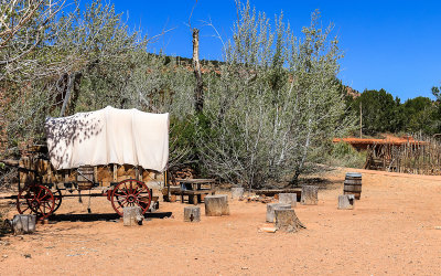 Pipe Springs ranch in Pipe Springs National Monument
