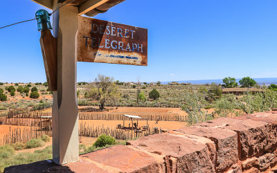 Deseret Telegraph, the first telegraph office in the Arizona Territory, in Pipe Springs National Monument