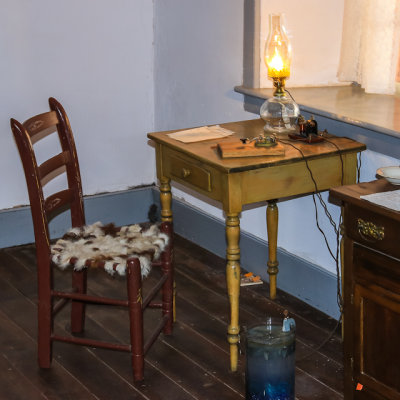 Office of Deseret Telegraph in Winsor Castle in Pipe Springs National Monument