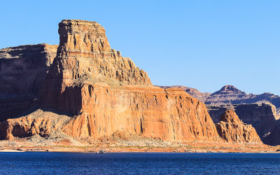 Gunsight Butte in Glen Canyon NRA
