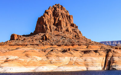 Formation on Lake Powell in Glen Canyon NRA