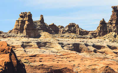Rocky peak in Glen Canyon NRA