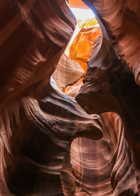 Contrast in Antelope Canyon