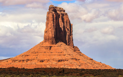 East Mitten Butte in Monument Valley