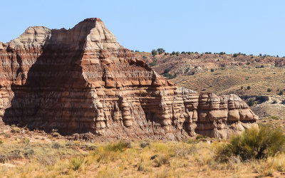 Sandstone hill along the Toadstools Trail in Grand Staircase-Escalante NM