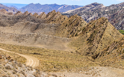 Vast upheaval formation along the Cottonwood Road in Grand Staircase-Escalante NM