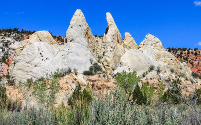 Rock formation along the Cottonwood Road in Grand Staircase-Escalante NM