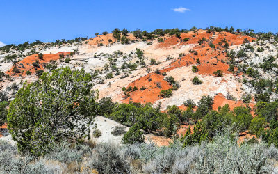 Rocky hillside along the Cottonwood Road in Grand Staircase-Escalante NM