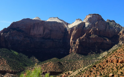 The West Temple and Altar of Sacrifice in Zion National Park