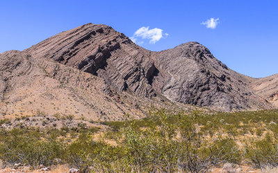 Rocky hills in the Whitney Pockets area in Gold Butte National Monument