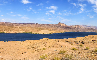 View south over Lake Mohave in Lake Mead National Recreational Area