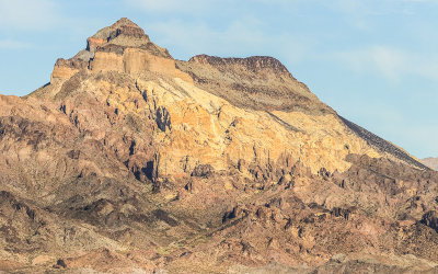 Rugged mountain top in Lake Mead National Recreational Area