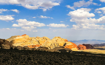 Calico Hills from the High Point Overlook in Red Rock Canyon National Conservation Area
