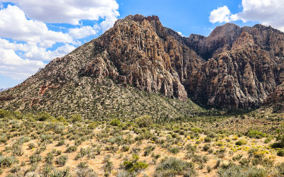 Mountainous area in Red Rock Canyon National Conservation Area