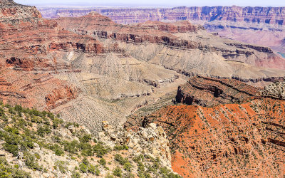The canyon from Cape Royal in Grand Canyon National Park