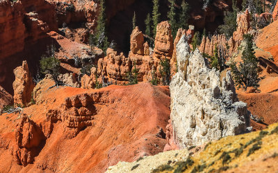 North View Overlook rock formations in Cedar Breaks National Monument