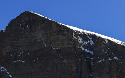 The top of Wheeler Peak from along the Glacier Trail in Great Basin National Park