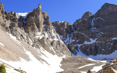 Rock Glacier below Wheeler Peak from along the Glacier Trail in Great Basin National Park