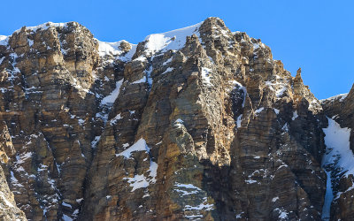 A peak near Wheeler Peak as seen from along the Glacier Trail in Great Basin National Park