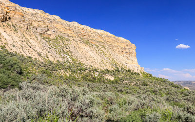 View from the Historic Quarry Trail in Fossil Butte National Monument