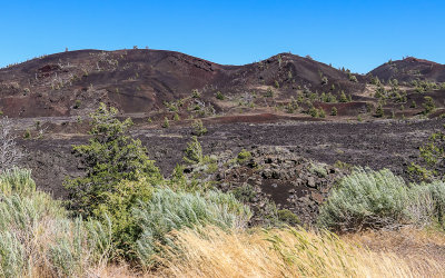 North Crater area from US Highway 20 in Craters of the Moon National Monument