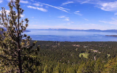 Lake Tahoe from the Mt. Rose Lookout on the Nevada side of Lake Tahoe