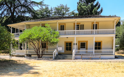 Martinez adobe house built in 1849 in John Muir National Historic Site