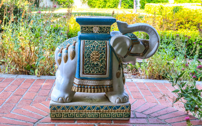 Oriental inspired dcor at the Tao House in Eugene ONeill National Historic Site
