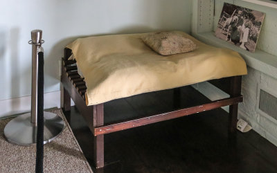 Blemie the Dalmatians dog bed (see picture) in Eugene ONeill National Historic Site