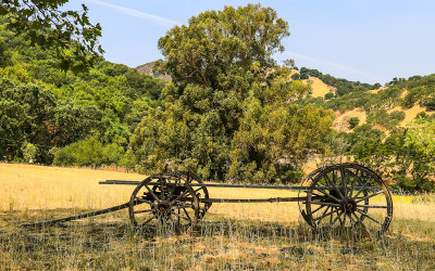 View of the hills of the San Ramon Valley in Eugene ONeill National Historic Site