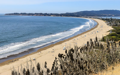 Stinson Beach along California Highway 1 in Golden Gate National Recreational Area