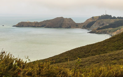 Point Bonita in the Marin Headlands in Golden Gate National Recreational Area