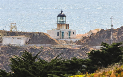 The Point Bonita Lighthouse in Golden Gate National Recreational Area
