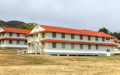 A barrack at Fort Cronkhite in Golden Gate National Recreational Area