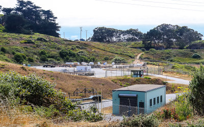 View of the Nike Missile Site in Golden Gate National Recreational Area