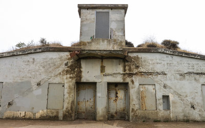 View of Battery Rathbone/McIdone in Golden Gate National Recreational Area