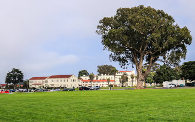 East side of the Main Post Main Parade Grounds in the Presidio of San Francisco NHL