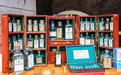 Medical supplies and potions in Fort Point National Historic Site
